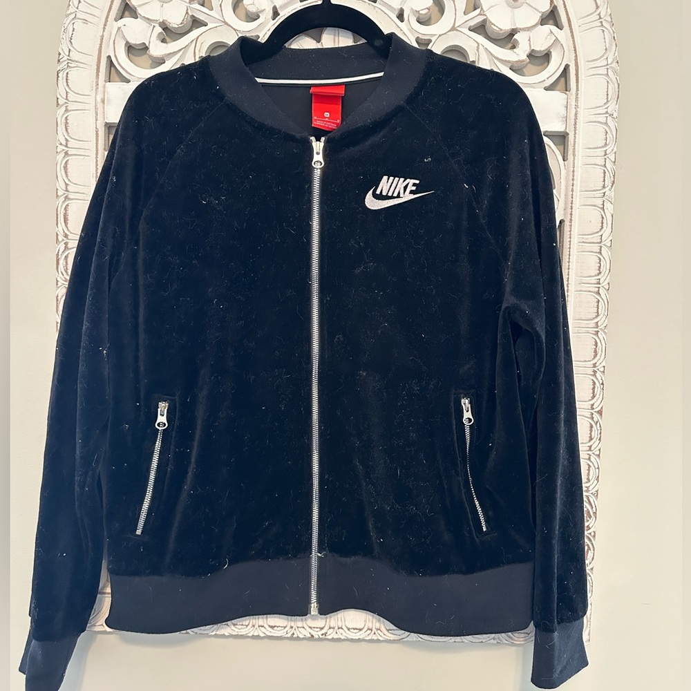 Nike velvet sweater